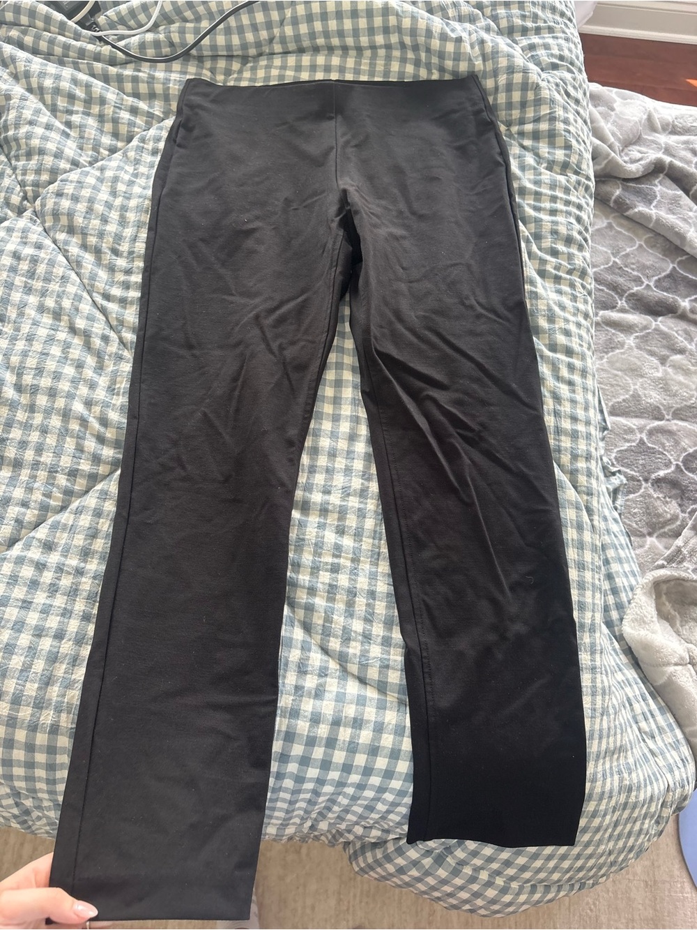 Adrianna Papell Black Dress Pants - Sleek Straight Silhouette